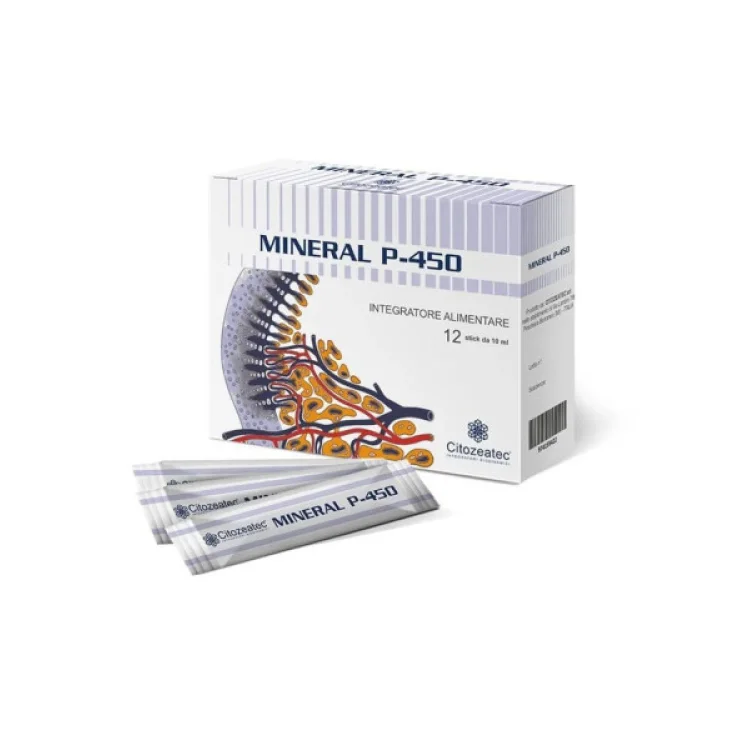 Mineral P-450 Favorisce l'Attvit&agrave; degli Enzimi Epatici 12 stick