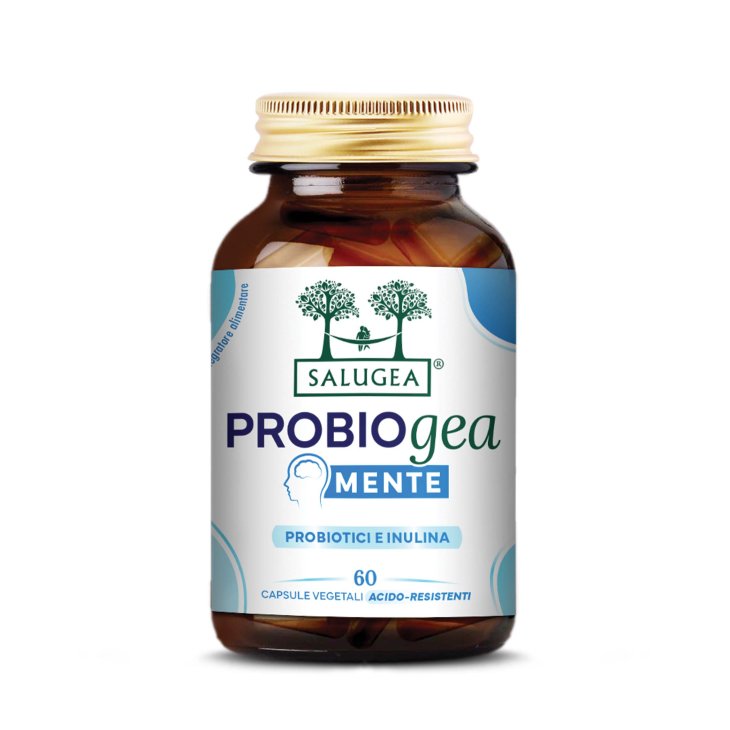Salugea ProbioGea Mente Probiotici Normale Tono dell'Umore 60 capsule