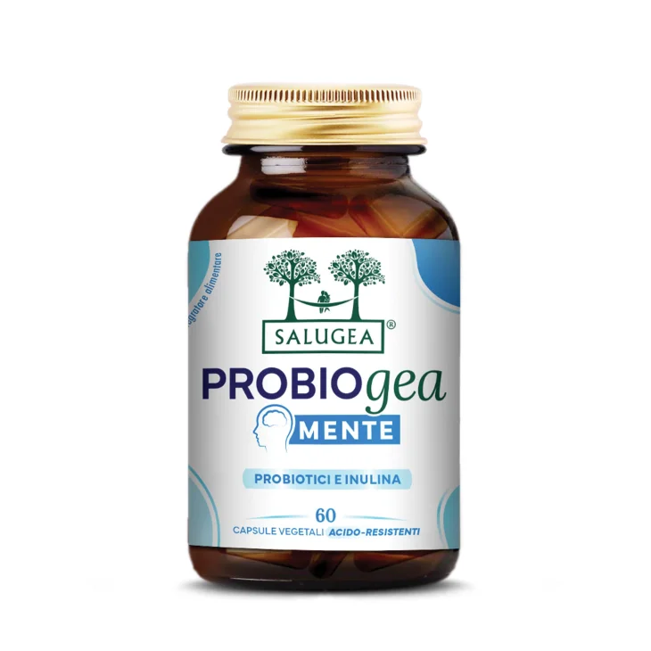 Salugea ProbioGea Mente Probiotici Normale Tono dell'Umore 60 capsule
