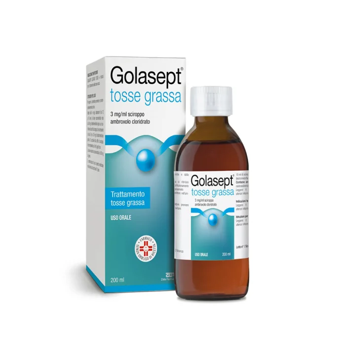 GOLASEPT TOSSE GRASSA*sciroppo 200 ml 30 mg/10 ml