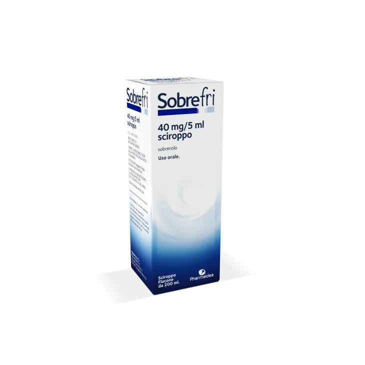 SOBREFRI*sciroppo 200 ml 40 mg/5 ml