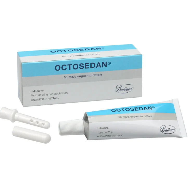 OCTOSEDAN*ung rett 25 g 50 mg/g