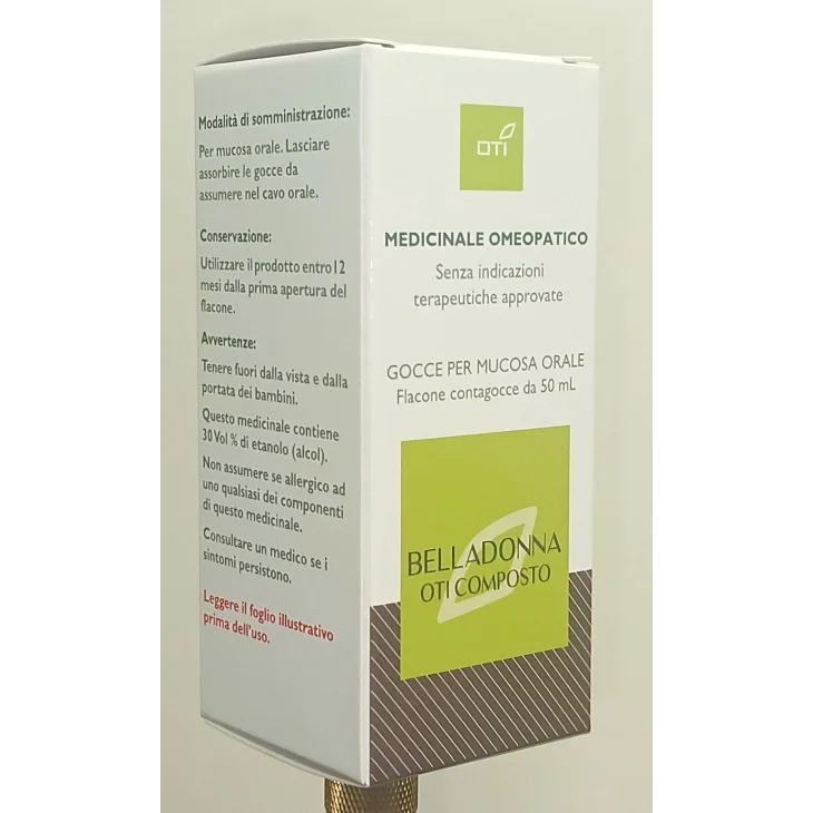 BELLADONNA OTI COMPOSTO*gocce flacone da 50 ml soluzione idroalcolica per mucosa orale