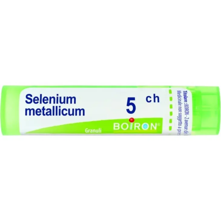 SELENIUM METALLICUM (BOIRON)*80 granuli 5 CH contenitore multidose 4G