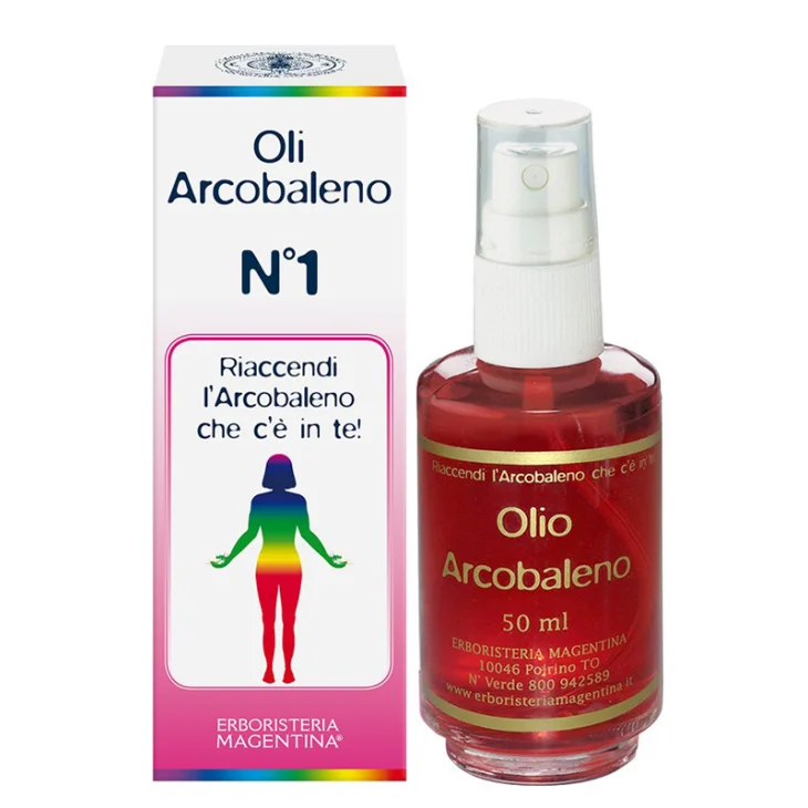 ARCOBALENO OLIO 1 ROSSO 50 ML