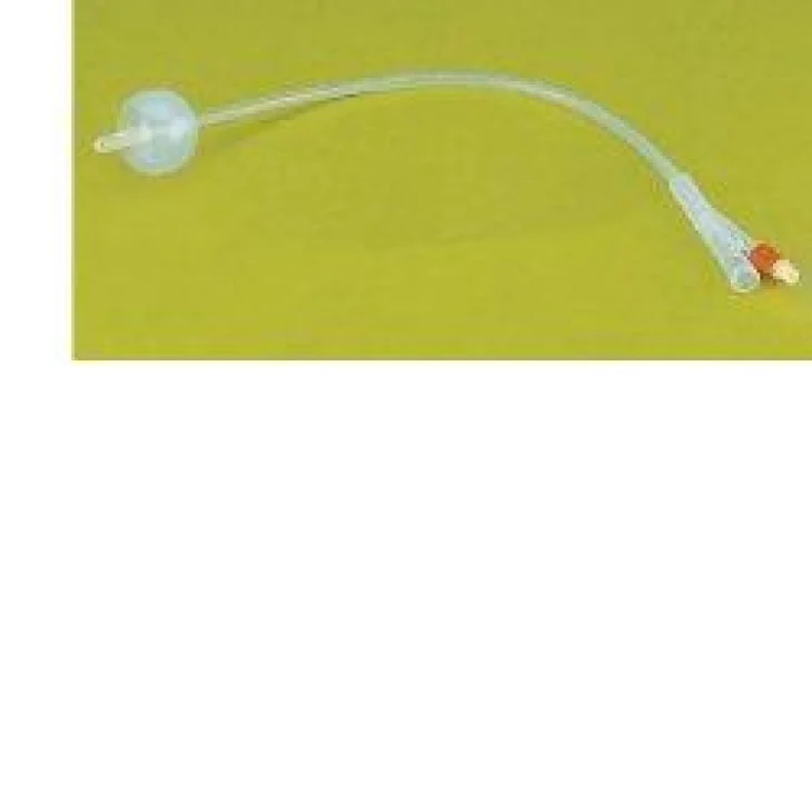 CATETERE URETRALE FOLEY IN PURO SILICONE CH10 DUE VIE PEDIATRICO. PUNTA IN NELATON, CAPACITA' DEL PALLONCINO 10ML. SUPERFICIE LISCIA