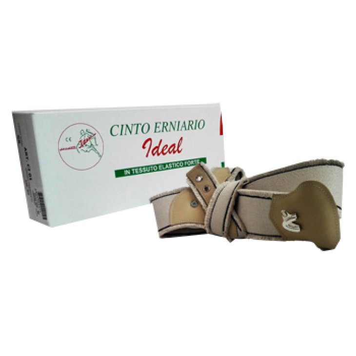 CINTO ERNIARIO IDEAL IN TESSUTO ELASTICO FORTE DESTRO GRIGIOFRANGIATO 105CM
