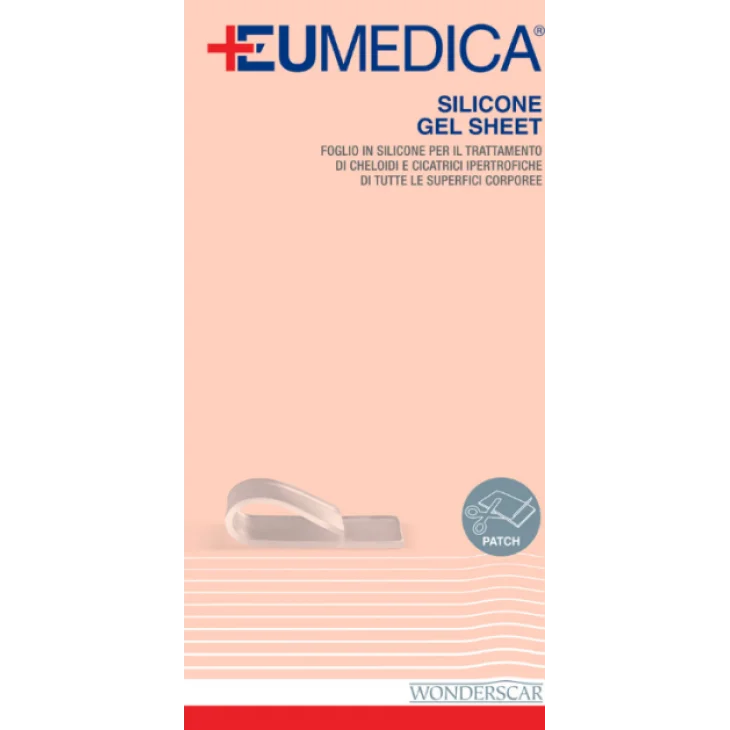 Eumedica Wonderscar Foglio in Silicone Trattamento Cheloidi e Cicatrici 2m