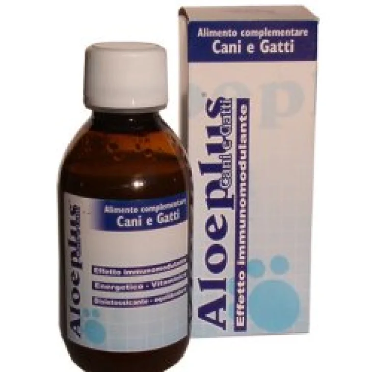 ALOEPLUS SCIROPPO 150 ML CANI