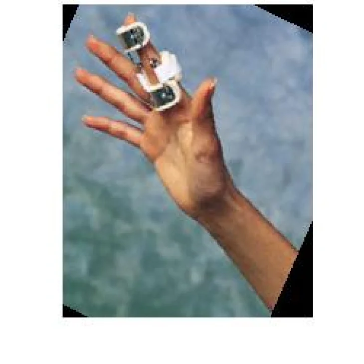 FERULA ORTOPEDICA PER L'ESTENSIONE DEL DITO A 3PUNTI BUNNELLTAGLIA EXTRA SMALL