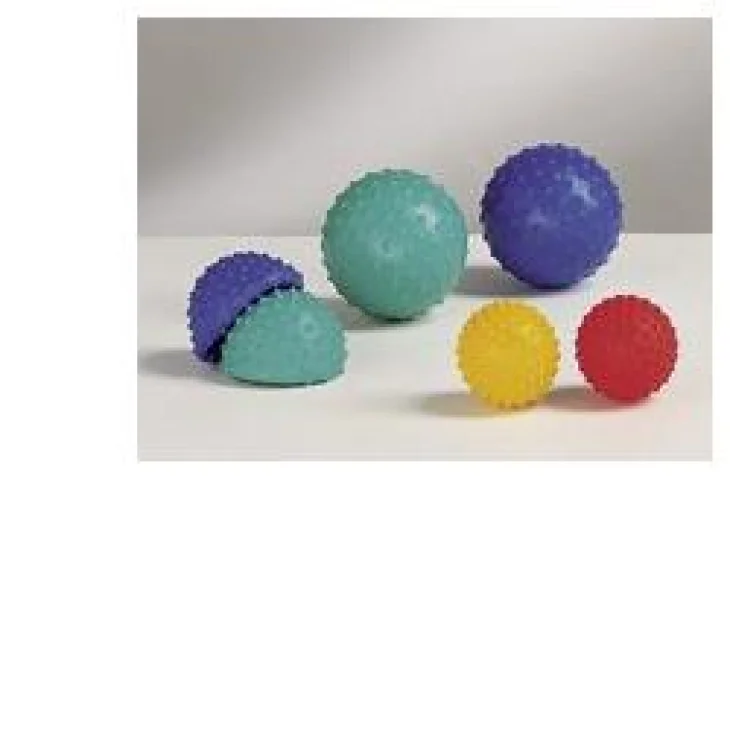 ATTREZZI PER MASSAGGIO IN PROGRAMMI DI RIABILITAZIONE ACTIVABALL GIALLO ROSSO 12CM 2 PEZZI