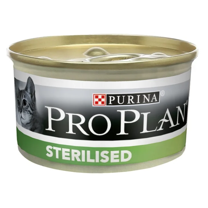 PRO PLAN WC STERILISED SALMONE E TONNO 85 G