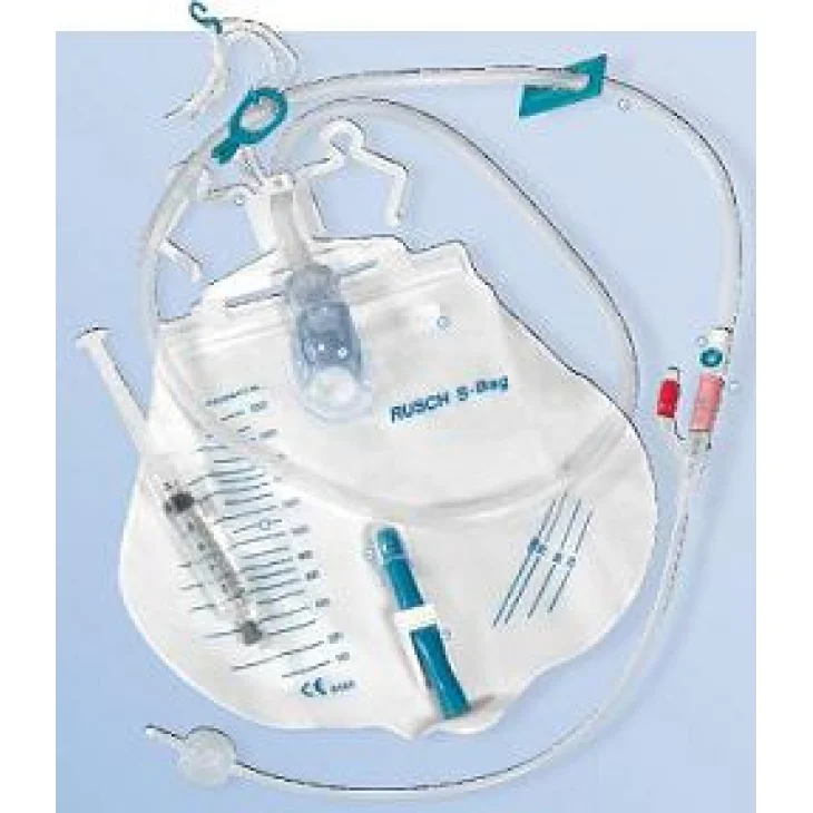 CATETERE IN SILICONE SCANALATO PROFILCATH PRECONNESSO CH18 LUNGHEZZA 40CM + SACCA DI DRENAGGIO DA 2000ML GRADUATA CON TUBO DI SCARICO ELASTICO E CHIUSURA A MORSETTO CATETERE IN SILICONE SCANALATO PROFILCATH PRECONNESSO CH18 LUNGHEZZA 40CM + SACCA DI DRENAGGIO DA 2000ML GRADUATA CON TUBO DI SCARICO ELASTICO E CHIUSURA A MORSETTO