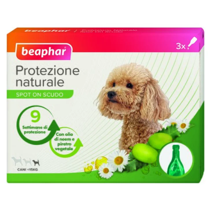 PROTEZIONE NAT SPOT ON CANE TP 3 PIPETTE DA 1 ML