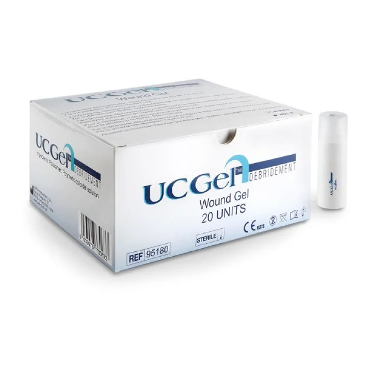 UCGEL SOLUZIONE GEL DETERSIONE FERITE CRONICHE 20 FLACONI DA15ML