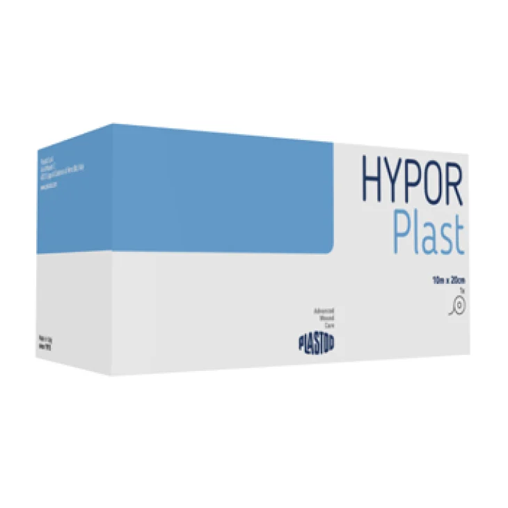 HYPORPLAST CEROTTO ADESIVO ROTOLO FISSAGGIO M10 X 20CM IN TNT ESTENSIBILE BIANCO