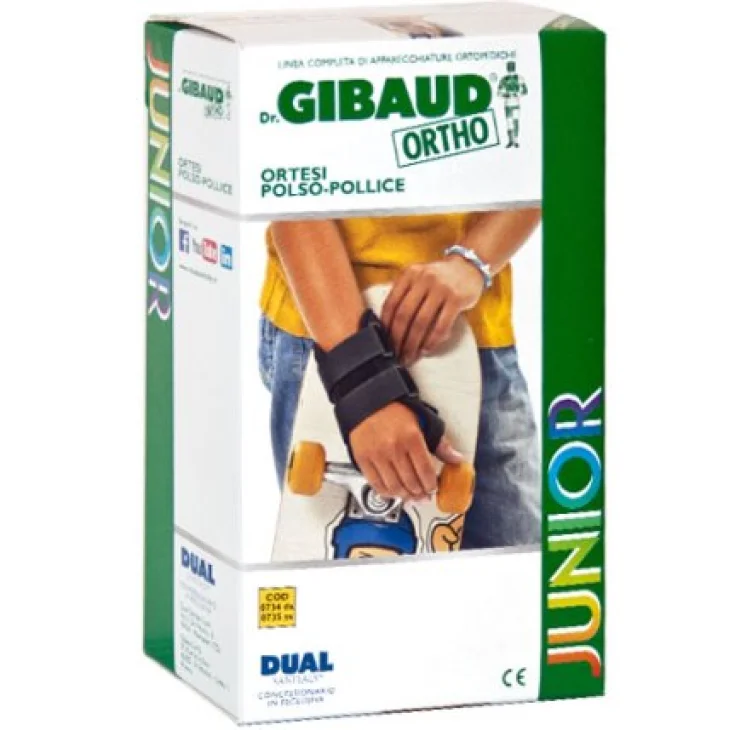 ORTESI POLLICE SINISTRO GIBAUD ORTHO JUNIOR ORTESI POLLICE SINISTRO GIBAUD ORTHO JUNIOR