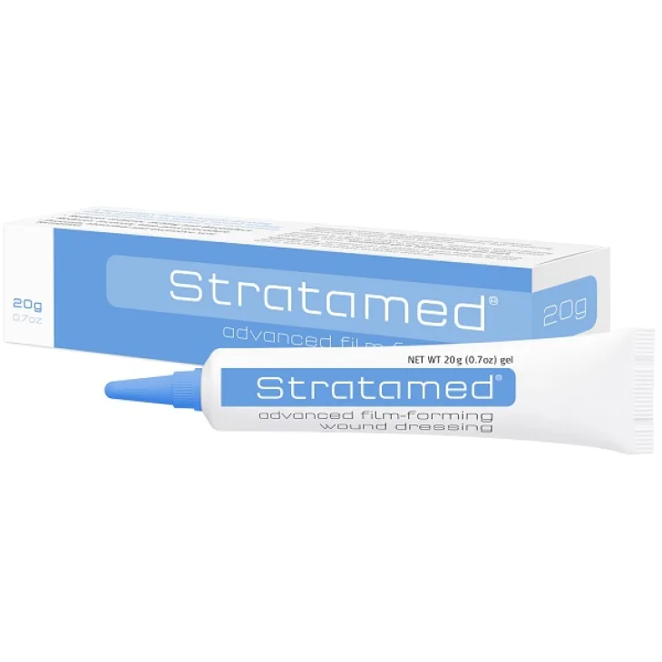 GEL AL SILICONE PER IL TRATTAMENTO DELLE FERITE APERTE STRATAMED 20G