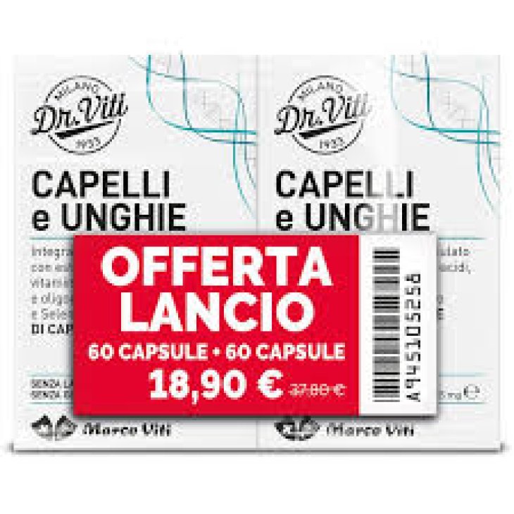DR VITI ABBINATA CAPELLI UNGHIE 120 CAPSULE