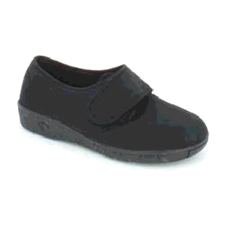 SCARPA DONNA TESSUTO FONDO GOMMA VIOLETTA 003 LYCRA NEGRO 38