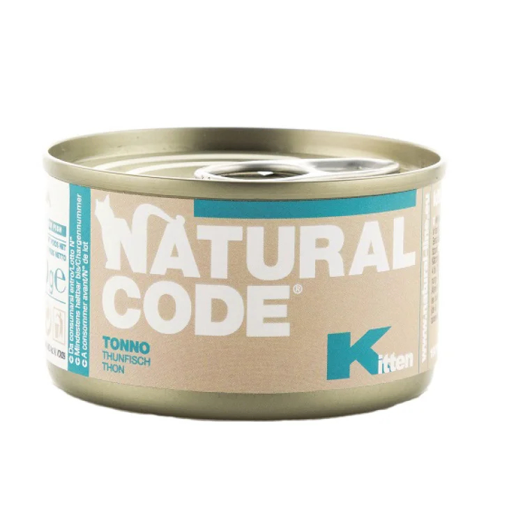 NATURAL CODE KITTEN TONNO
