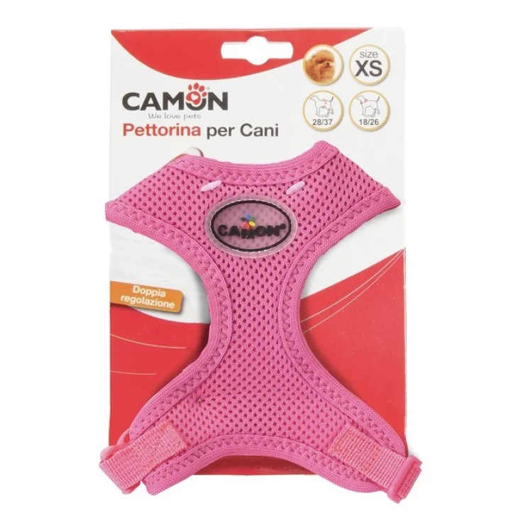 PETTORINA A DOPPIA REGOLAZIONE MESH BLU M