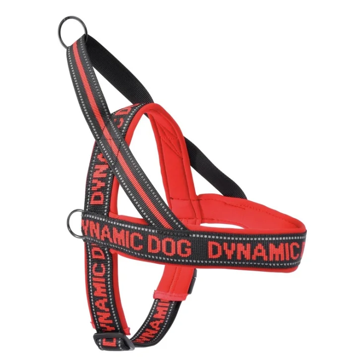 PETTORINA IN NEOPRENE DYNAMIC ROSSA 100 MM