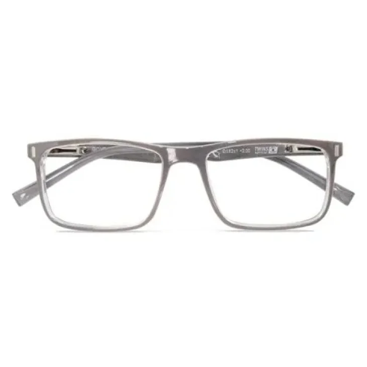 OCCHIALE DA LETTURA PREMONTATO PLATINUM GIOVE GRI+3,50