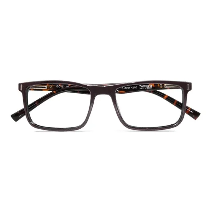OCCHIALE DA LETTURA PREMONTATO PLATINUM GIOVE MARRONE +1,50
