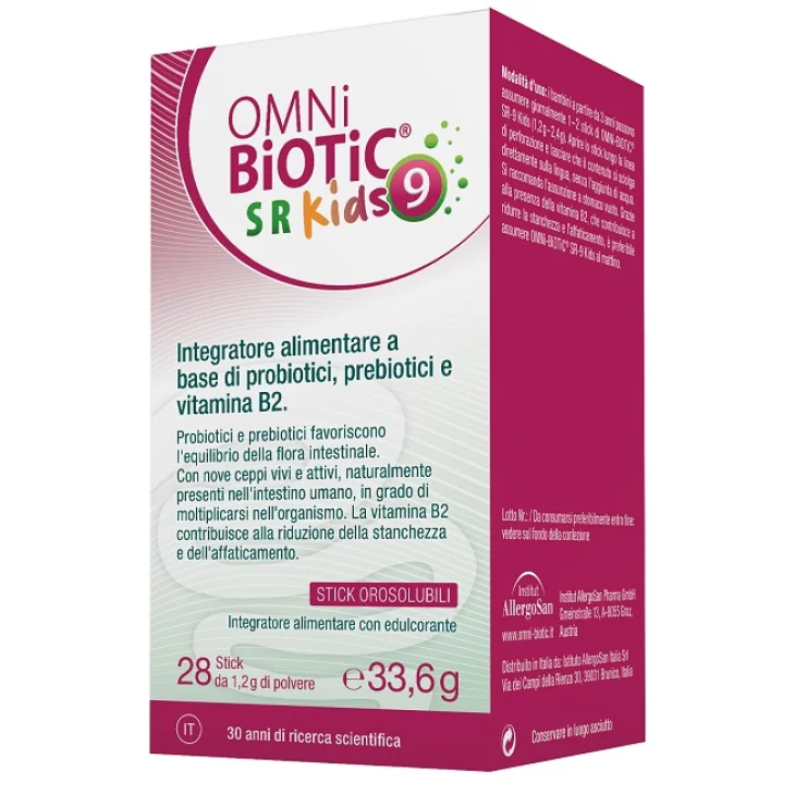 OMNI BIOTIC SR 9 KIDS 28STICK