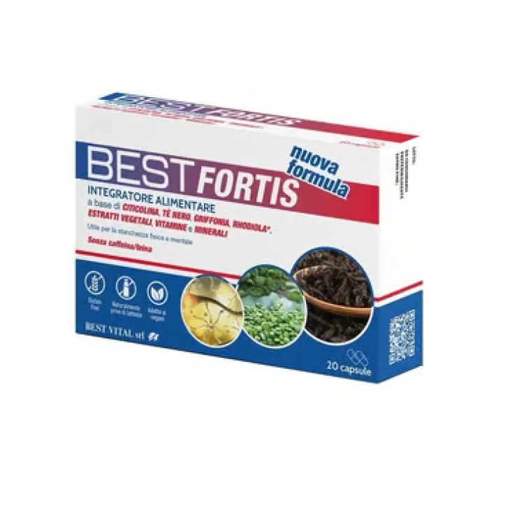 Best Fortis Integratore Alimentare Energetico 20 compresse 