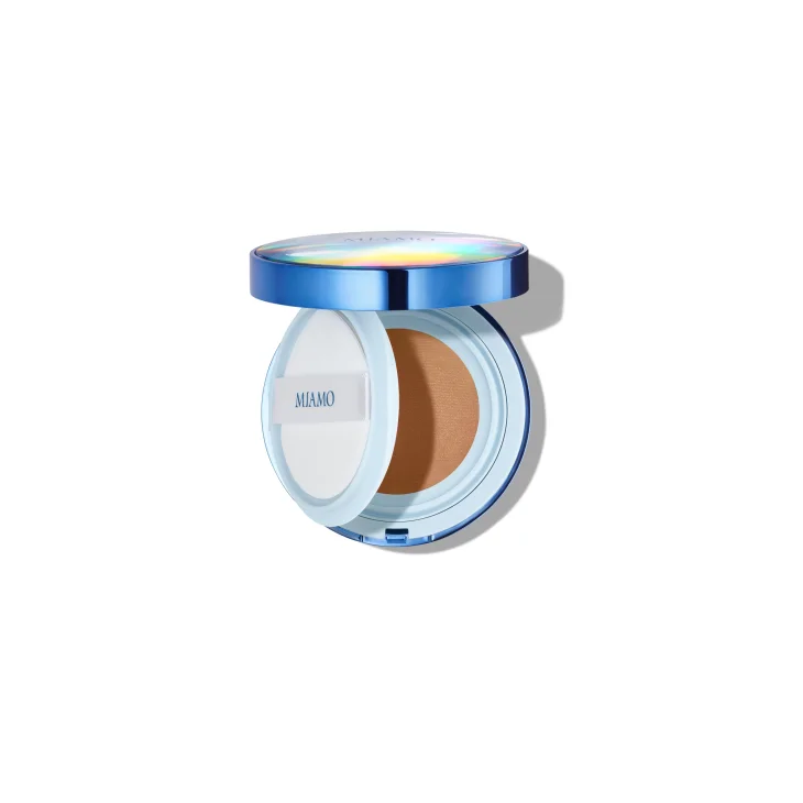 Miamo Second Skin Mesh Fondotinta Cushion con SPF50 Colore Bronze 13,5g