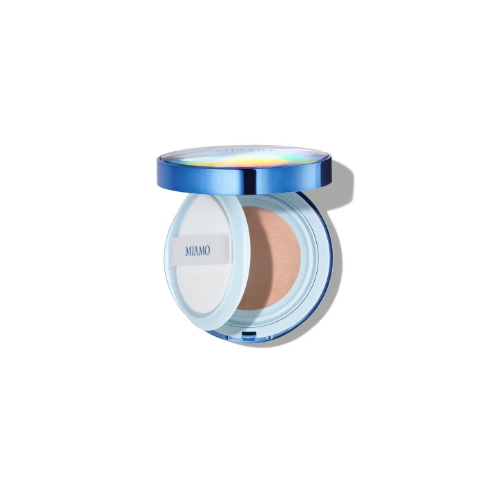 Miamo Second Skin Mesh Cushion Foundation SPF50 Fondotinta Color Shell 13.5 g
