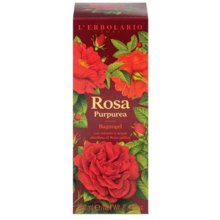 L'Erbolario Rosa Purpurea Bagno Gel 250 ml