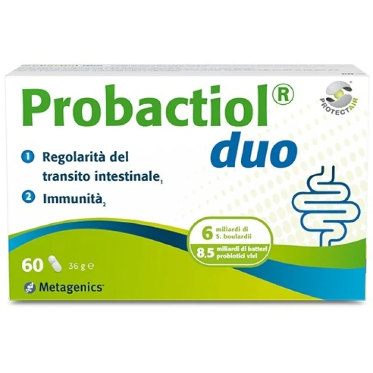 Metagenics Probactiol Duo Integratore  per il Transito Intestinale 60 compresse