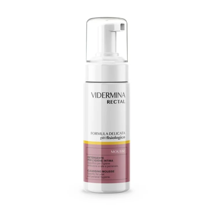 Vidermina Rectal Mousse Detergente per l'Igiene Intima 165 ml