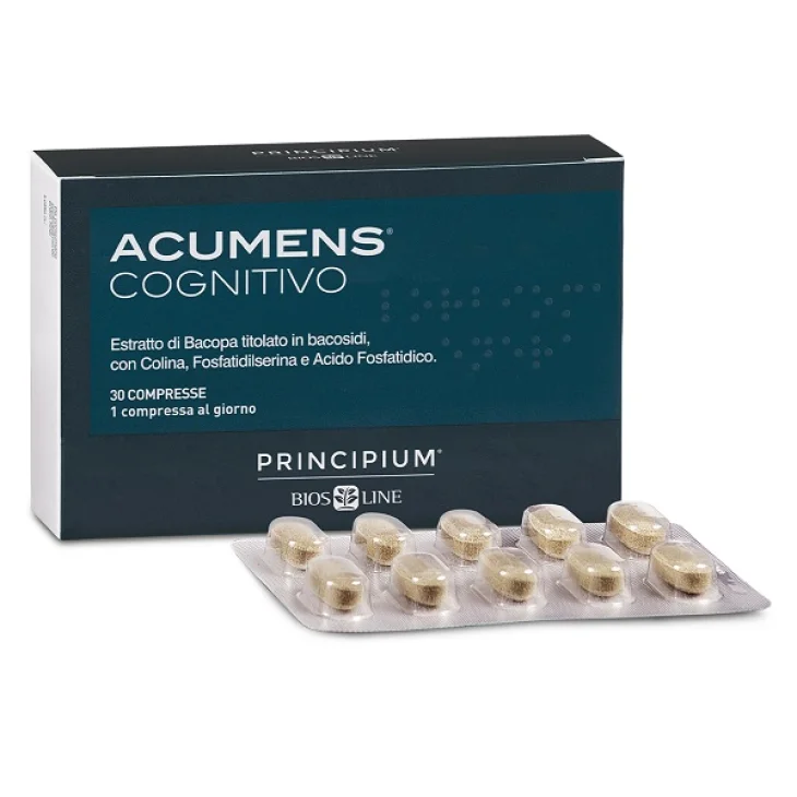Bios Line Principium Acumens Cognitivo Integratore per le Funzioni Cognitive 30 compresse