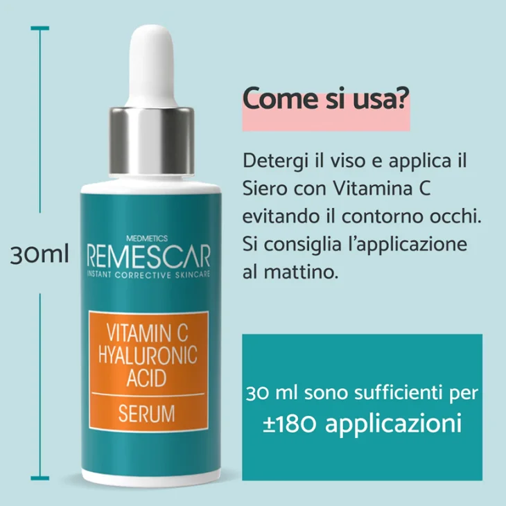 Remescar Siero Vitamina C Antimacchie 30 ml