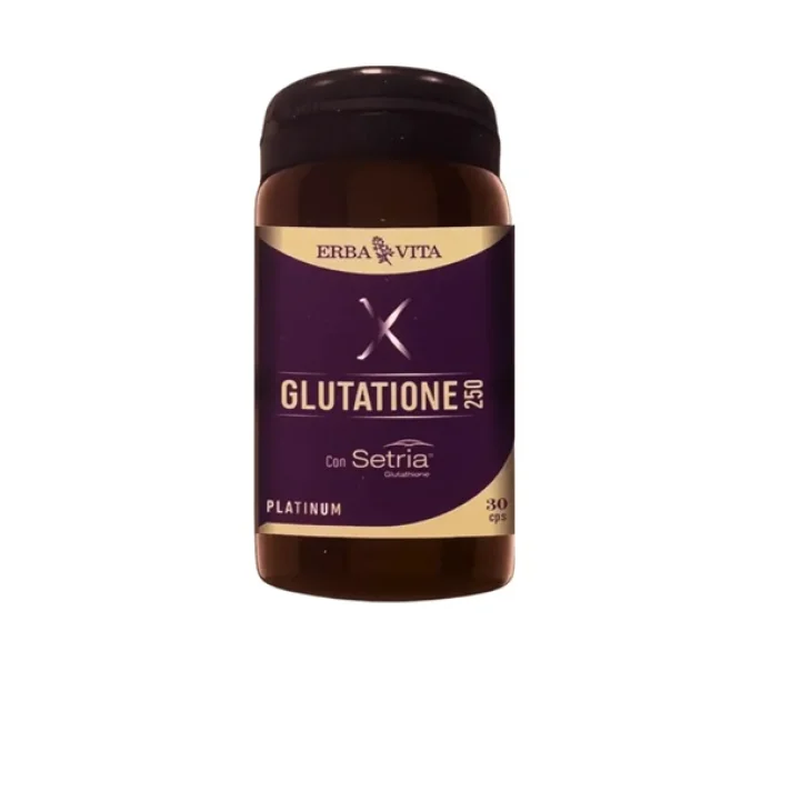 Erba Vita Glutatione Platinum 250 Integratore Antiossidante 30 capsule