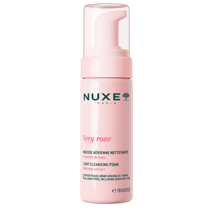 Nuxe Very Rose Mousse Detergente Viso 150 ml