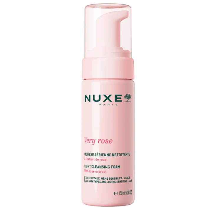 Nuxe Very Rose Mousse Detergente Viso 150 ml
