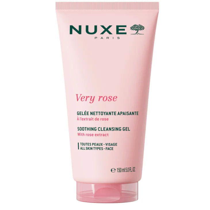 Nuxe Very Rose Gel Detergente Viso 150 ml
