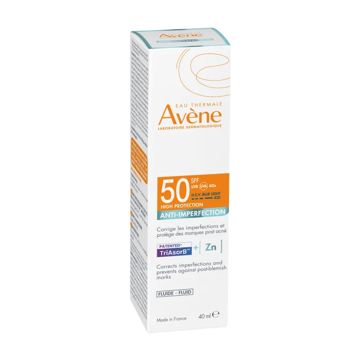 Avène FLUIDO ANTI-IMPERFEZIONI Protezione alta SPF 50 40 ml