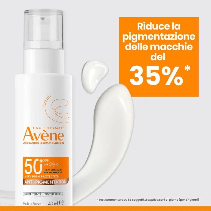 Avène FLUIDO ANTI-MACCHIE Protezione molto alta SPF 50+ 40 ml