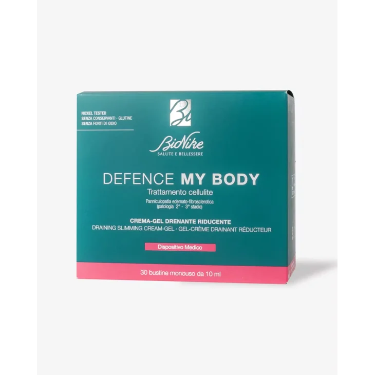 BioNike Defence Body Crema-Gel Drenante Riducente 30 bustine da 10ml