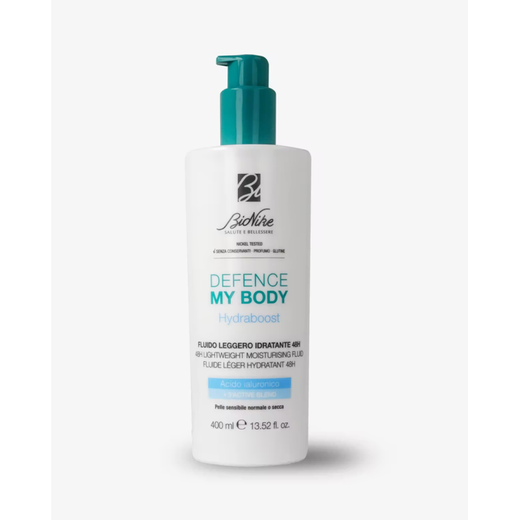 BioNike Defence My Body HydraBoost Fluido Leggero Idratante Corpo 48h 400 ml