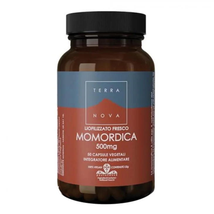 Terranova Momordica Integratore Metabolismo Carboidrati 50 Capsule Liofilizzato