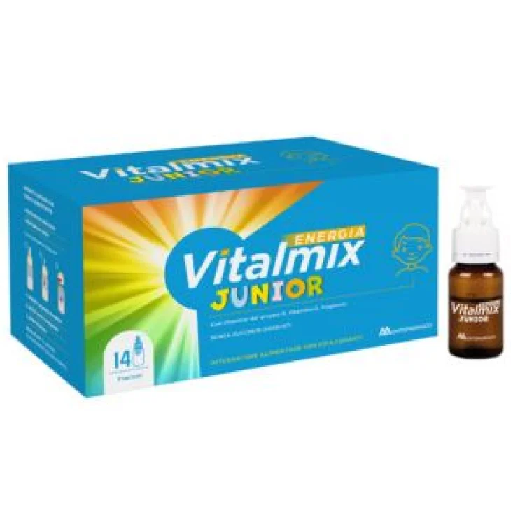 Aboca Vitalmix Energia Integratore per la Mente Junior 14 Flaconcini