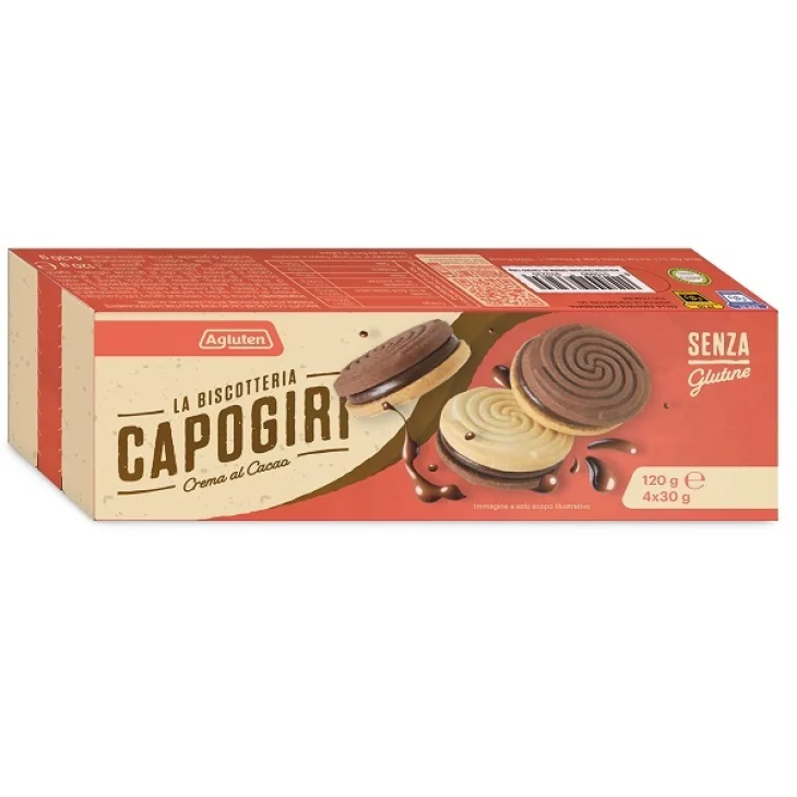 AGLUTEN CAPOGIRI CREMA CACAO 120 G