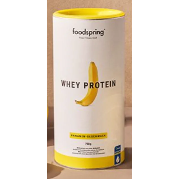 Whey Protein Banana Integratore per Massa Muscolare 750 g